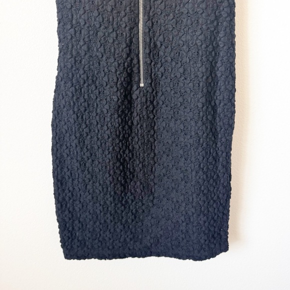 SEA New York Leather and Lace Black Dress - Picture 9 of 9